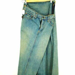 Comme Des Garçons x Junya Watanabe Denim Skirt  JN-S051 Made in Japan 26 Waist
